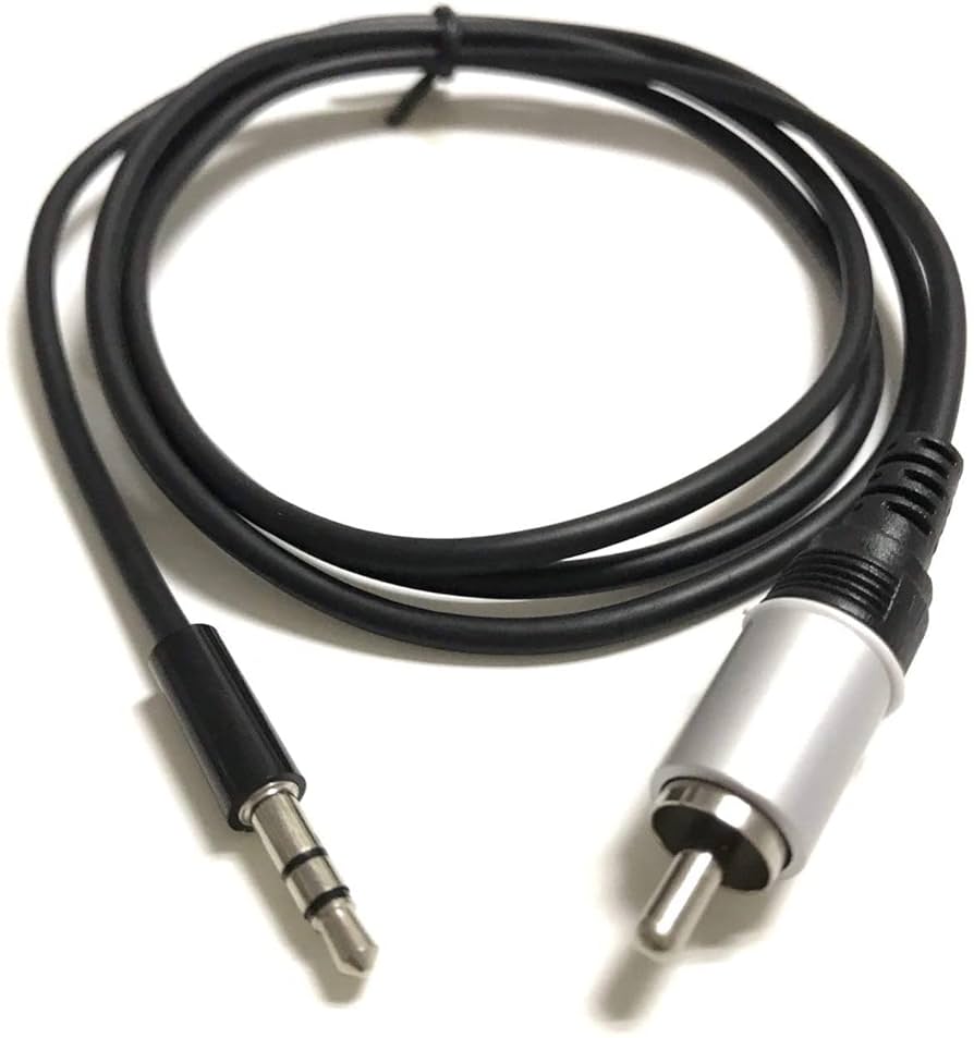 旧RE-7 RCAシールドケーブル 1本サブウーファー用 ホーリック RCAサブウーファーケーブル 1m 4重シールドケーブル